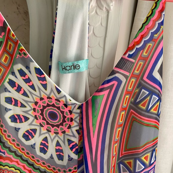 Colorful Mini Dress - Picture 3 of 3